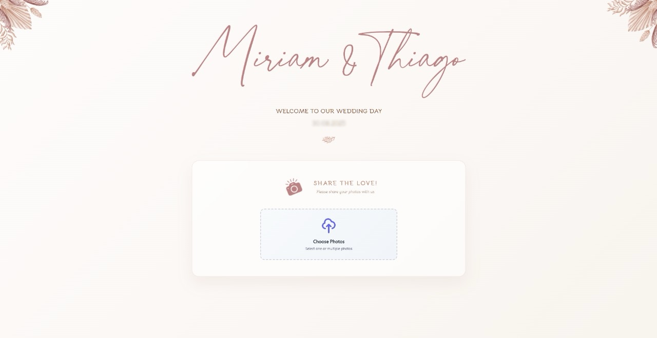 Web Boda Miriam & Thiago